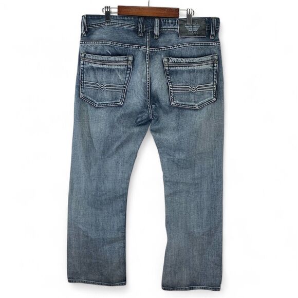 Buffalo Kansas Slim Boot Denim Jeans Men's Size 34x31 Y2k Clasic Cowboy Rodeo - Picture 1 of 7